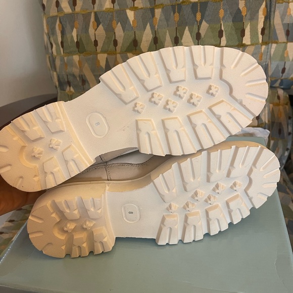 New Seychelles ivory leather chelsea boots sz 8 $170 - Picture 8 of 8